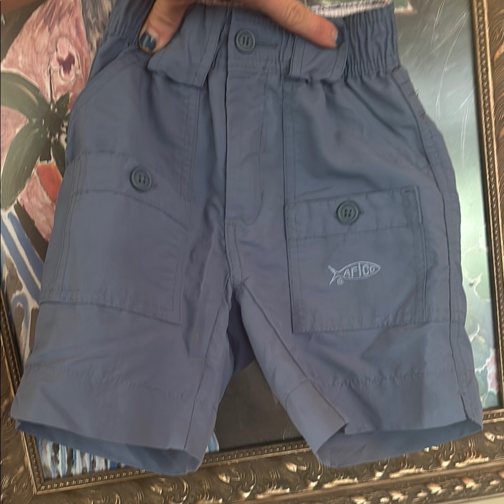 AFTCO Men's Blue Shorts